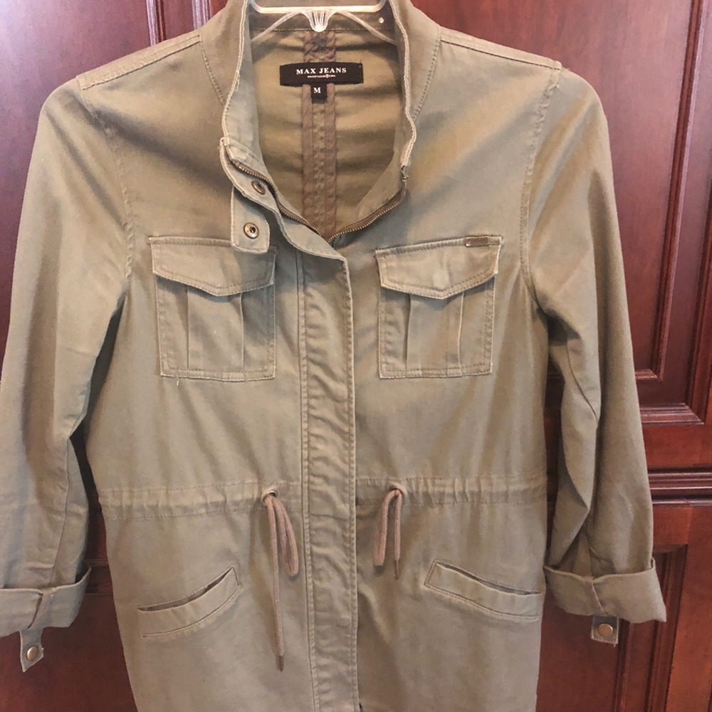 Army green jacket